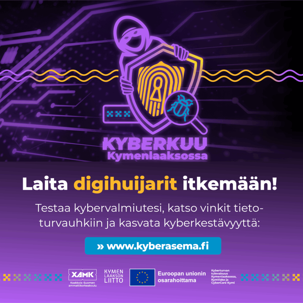 Kyberkuu Kymenlaaksossa banneri