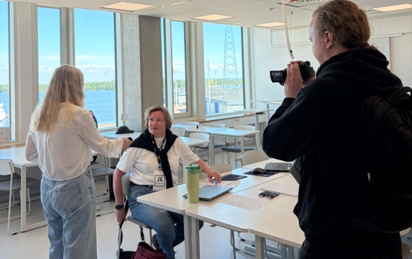 Mediahaastattelu CE2026 kuva Elina Kottila