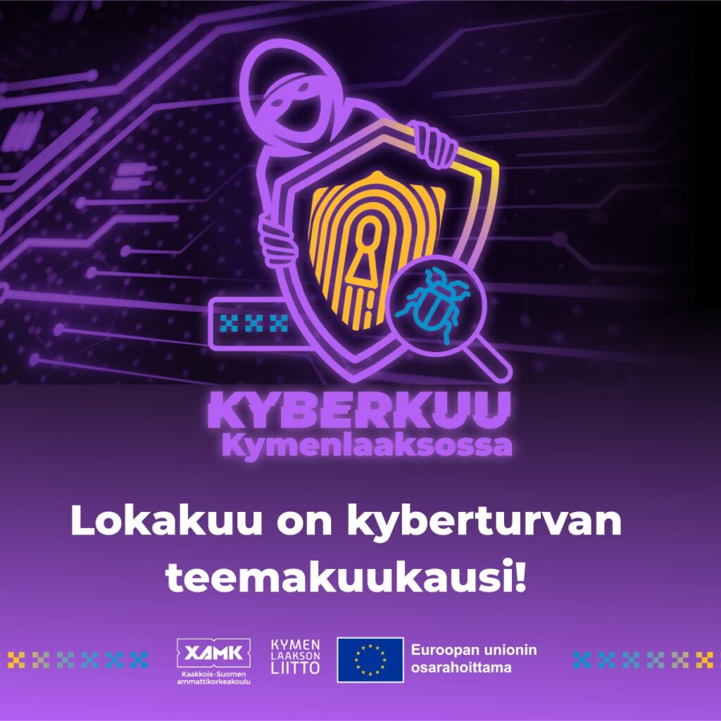 Kyberkuu Kymenlaaksossa 2026 -kuvituskuva